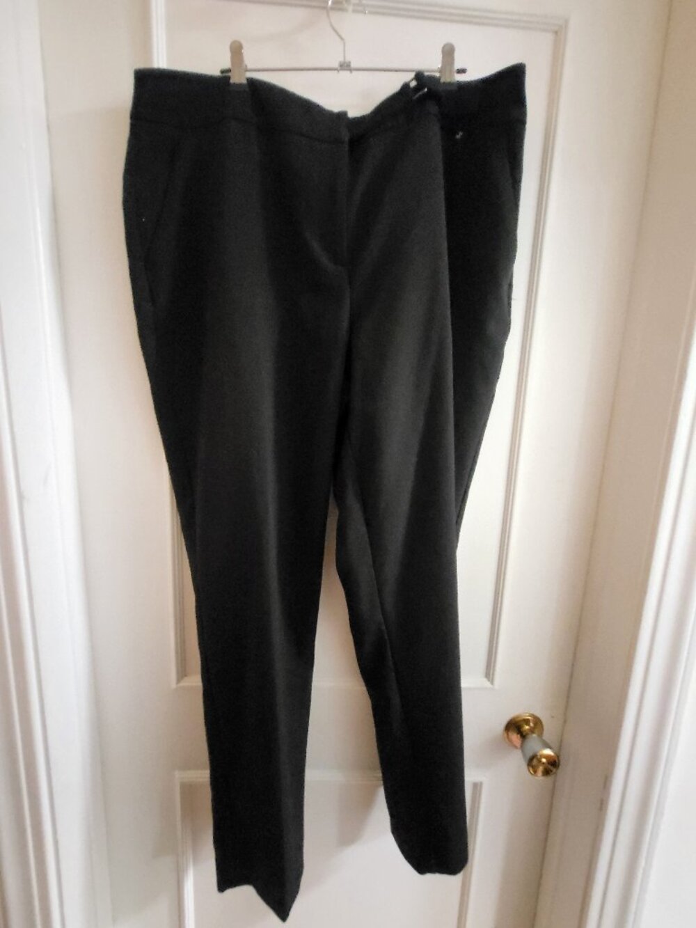 Clearance Reitmans Black Professional Trousers - Size 16 - Classic Straight Leg